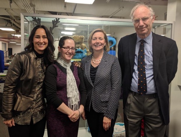 my PhD committee and me, post-defense!